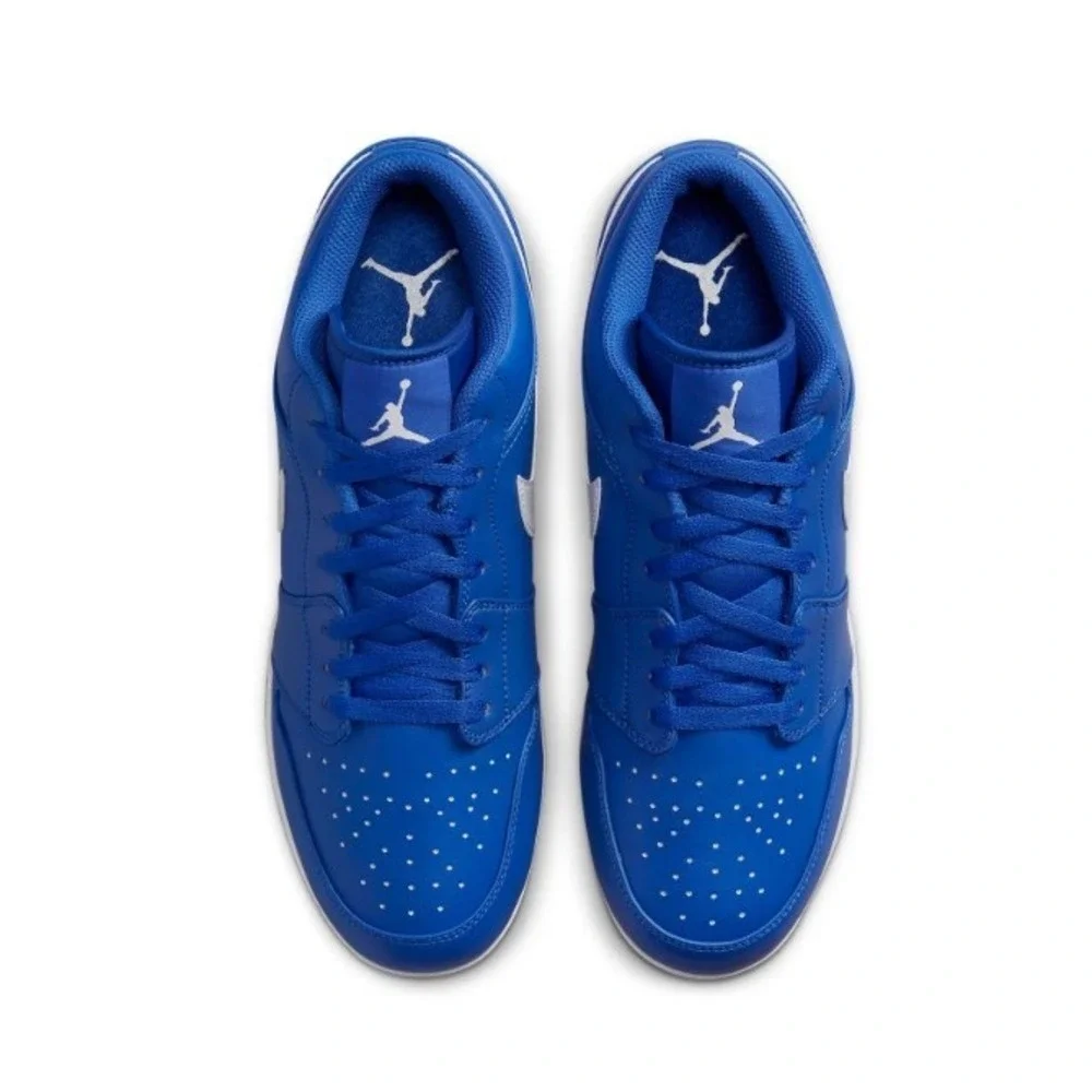 Nike Air Jordan 1 Retro MCS Low Game Royal White‎ Baseball Cleats CJ8524-401 11